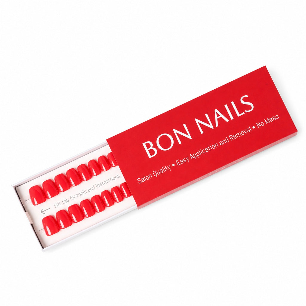 Scarlet Rose Classic Short Press-on Nails
