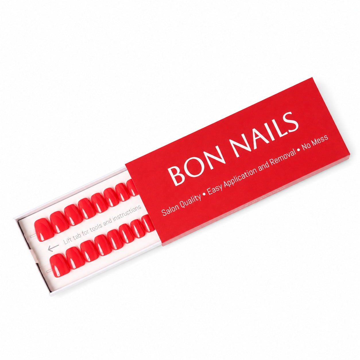 Scarlet Rose Classic Short Press-on Nails