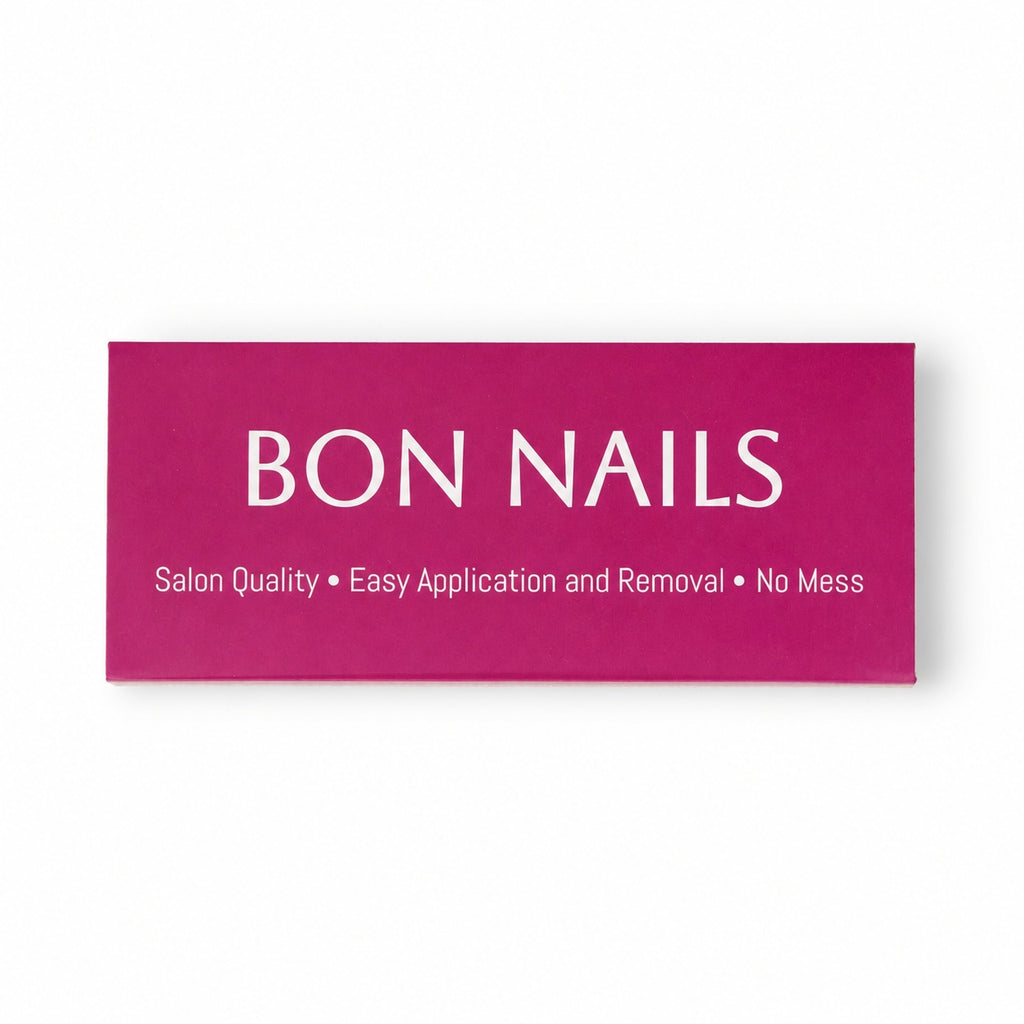 Deep Magenta Classic Short Press-on Nails