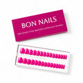 Deep Magenta Classic Short Press-on Nails