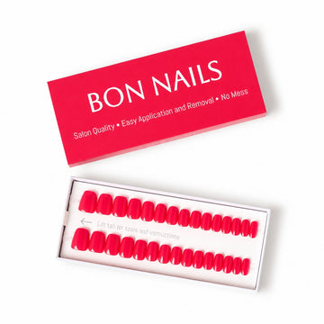 Scarlet Rose Classic Short Press-on Nails